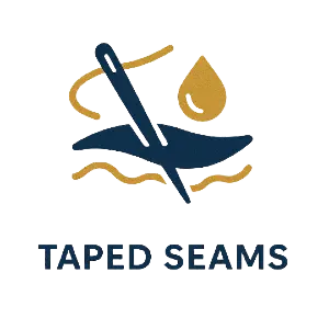 Taped Seams horse rug logo 